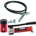 Shinn Fu America-Bva Hydraulics BVA Hydraulic Combo, 12 Ton, 2in Stroke Hollow Cylinder No Threads with P350 Pump SP3-1202XT